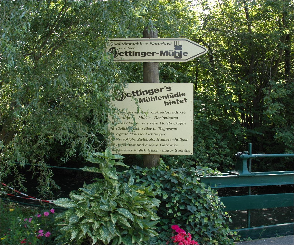 Mühlencafé Oettinger Mühle | RadServiceSation HeilbronnerLand