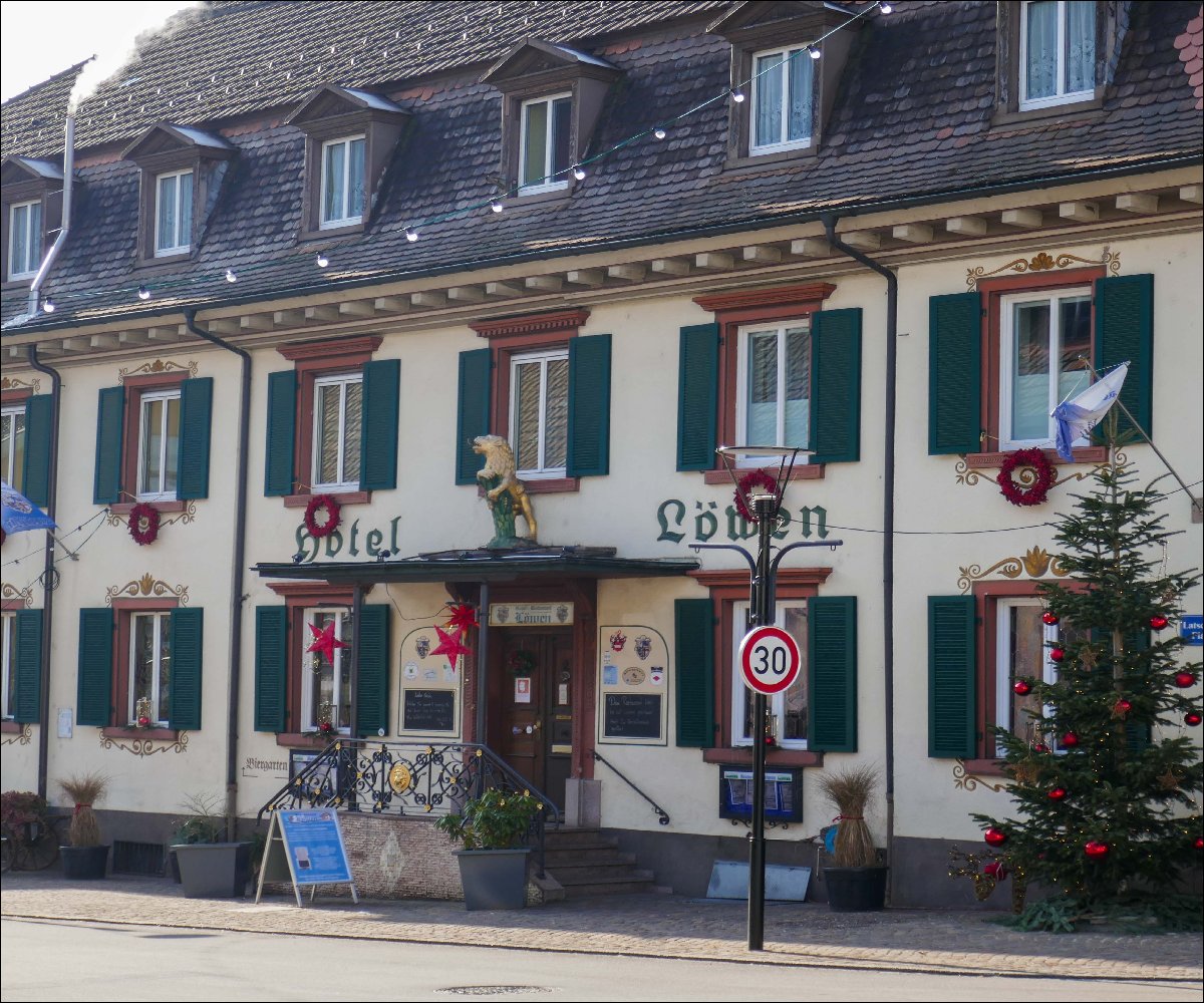 Hotel Restaurant Löwen in Zell im Wiesental