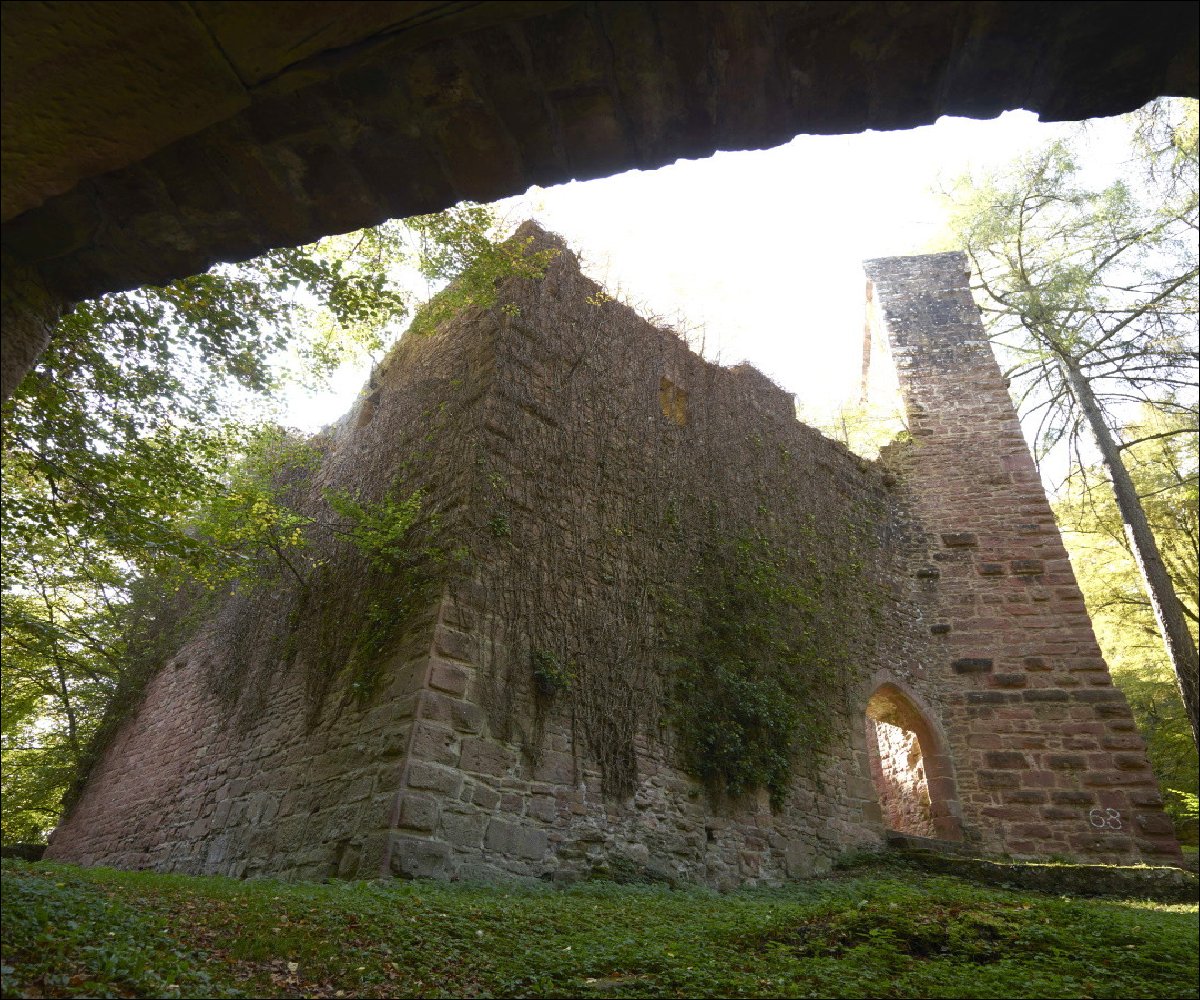 Odenwald Burgen Ruine Stolzeneck Neunkirchen