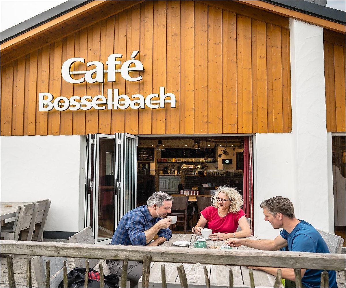 Gemütlich ist es im Café Bosselbach