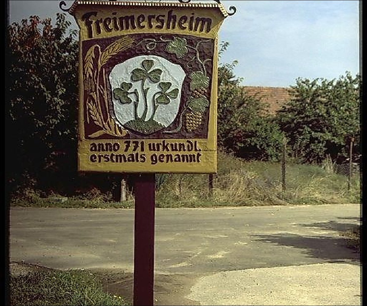 Freimersheim Ortsschild