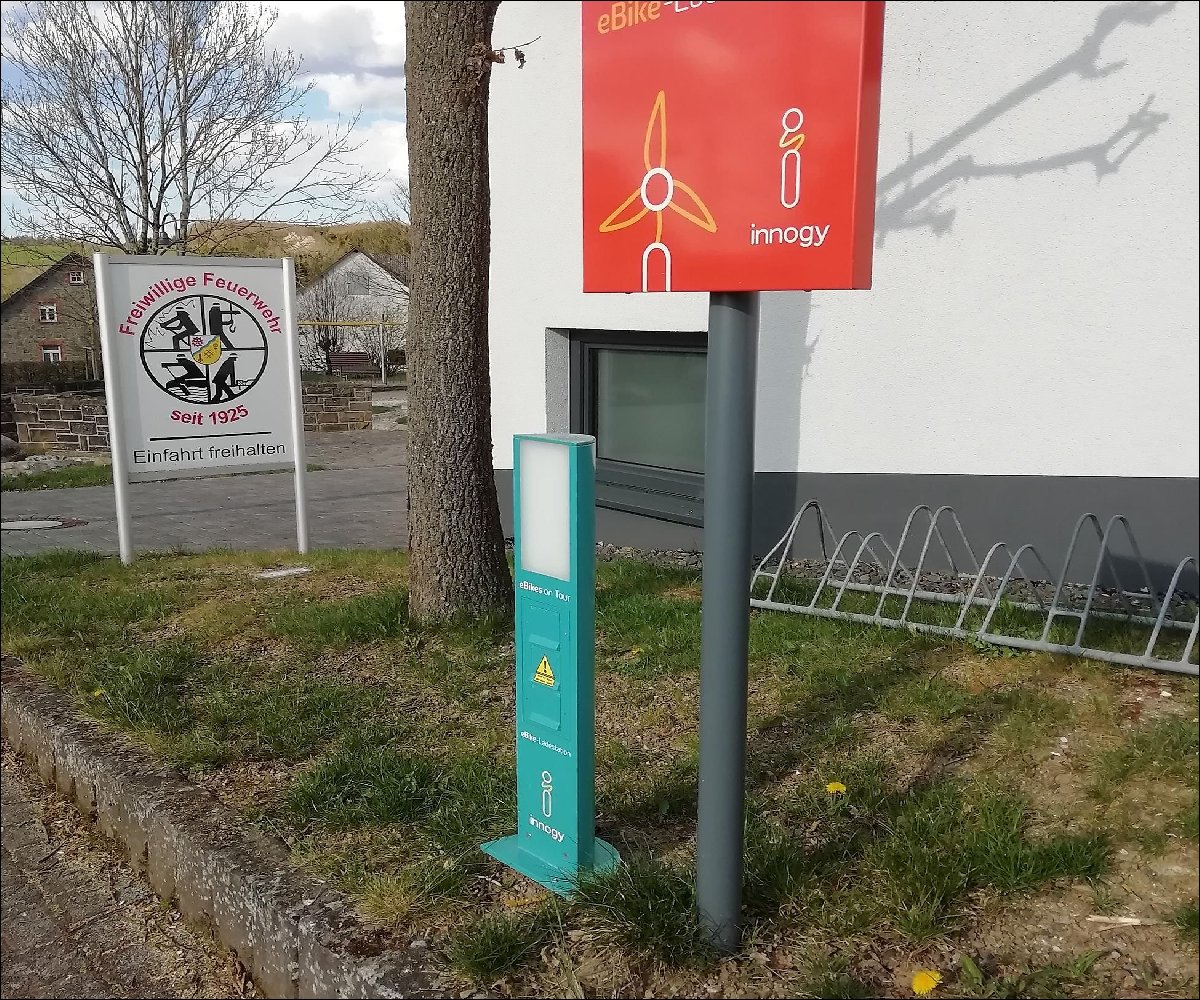 E-Bike Ladestation in Müllenbach