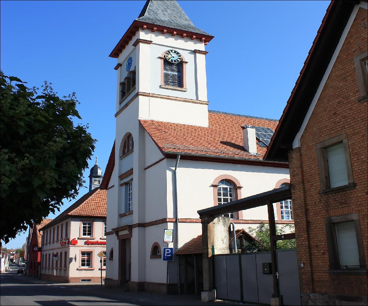 Die evangelische Kirche in Ingenheim