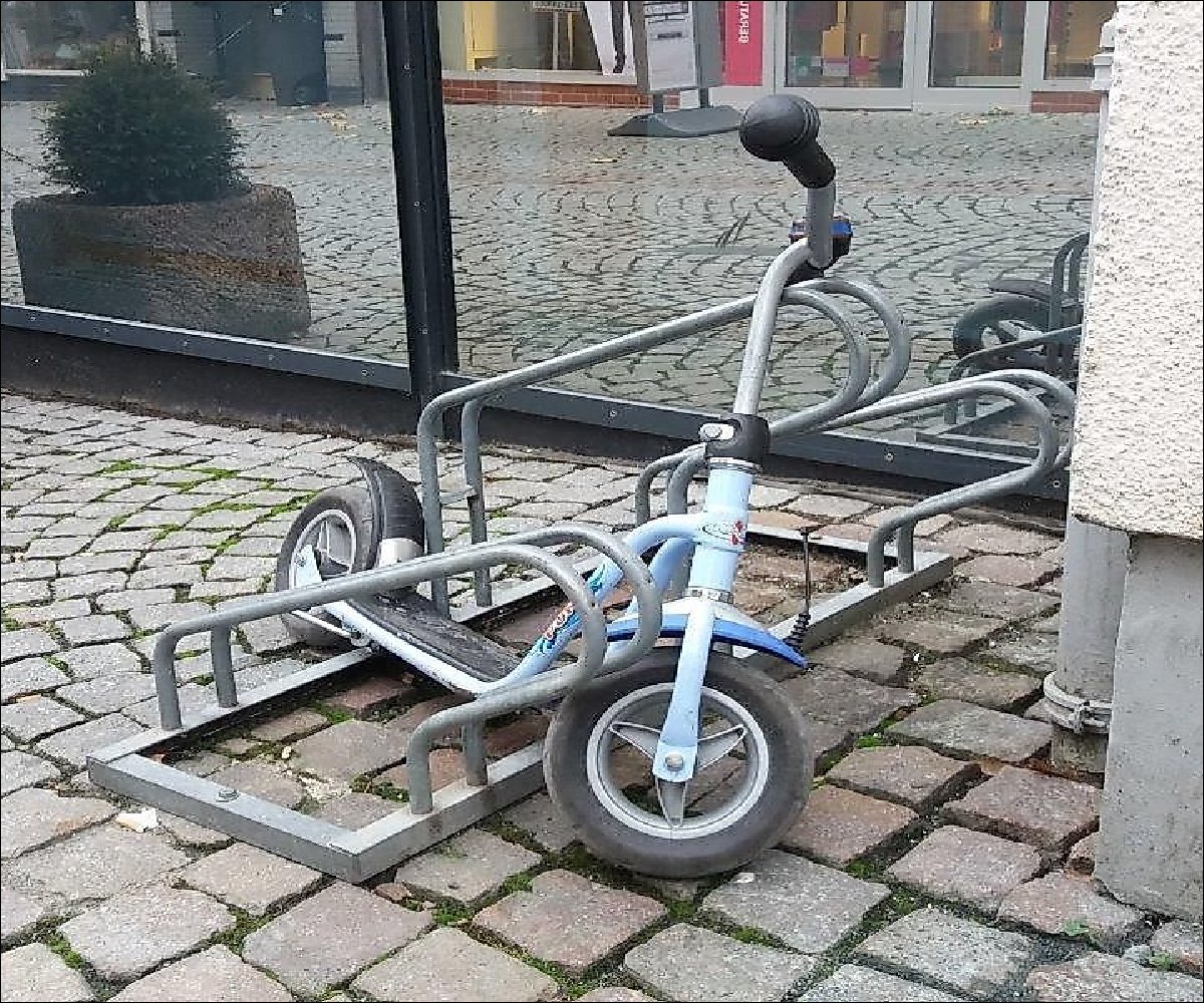 Fahrradständer in Dillenburg