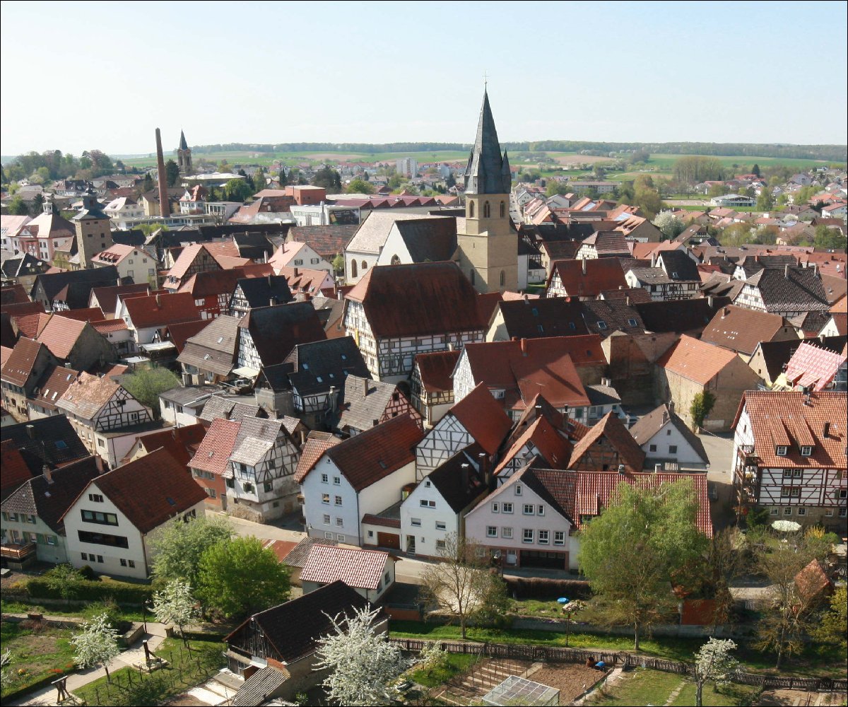 Blick auf die historische Altstadt | Fachwerkstadt Eppingen | HeilbronnerLand