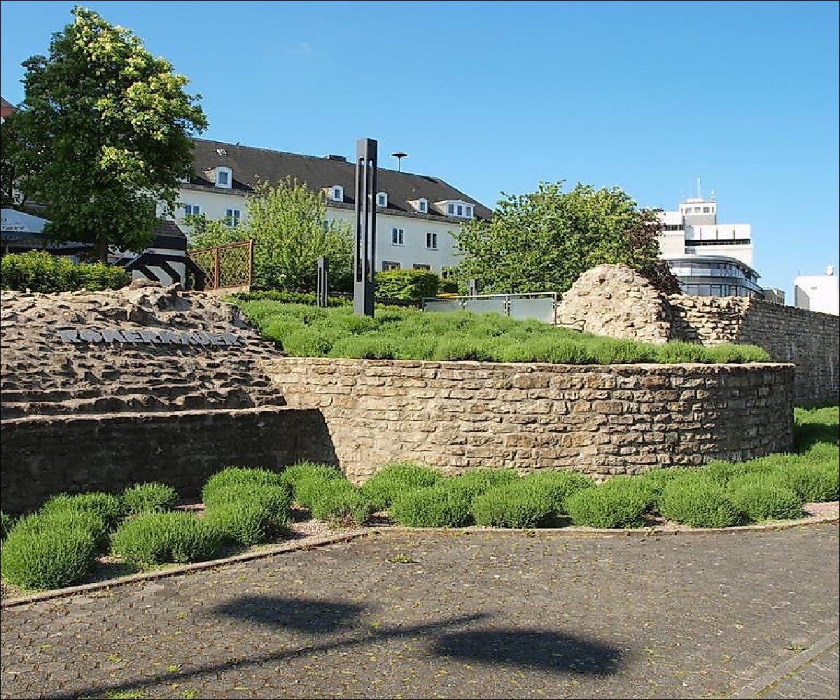 Archäologischer Parcours Bitburg - Römermauer