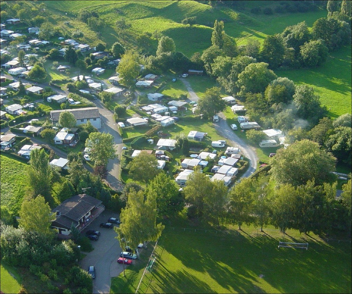 Campingplatz im Steinbacher Tal, Pfedelbach, Hohenlohe