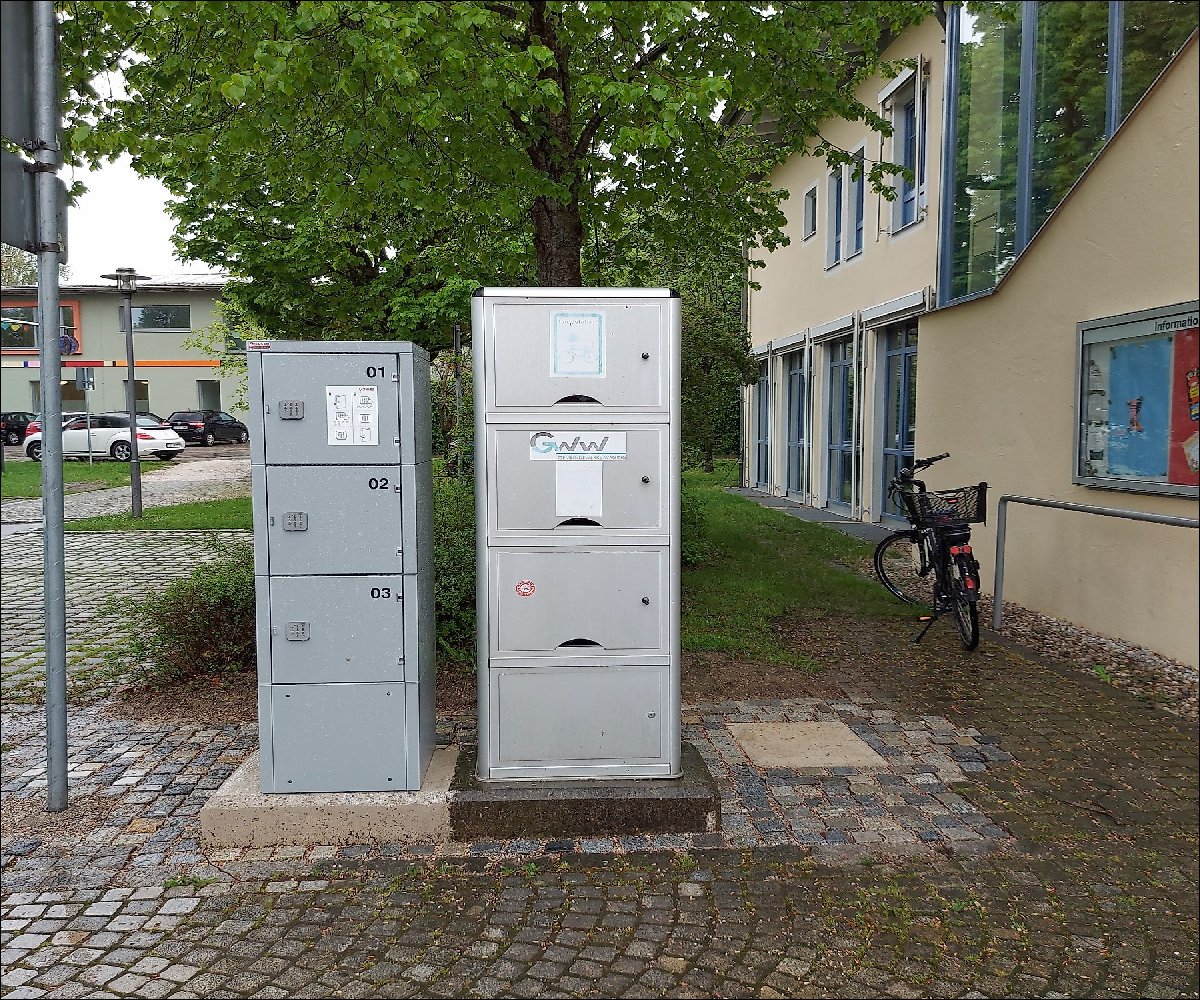 E-Bike Ladestation bei der Tourist-Info Waging