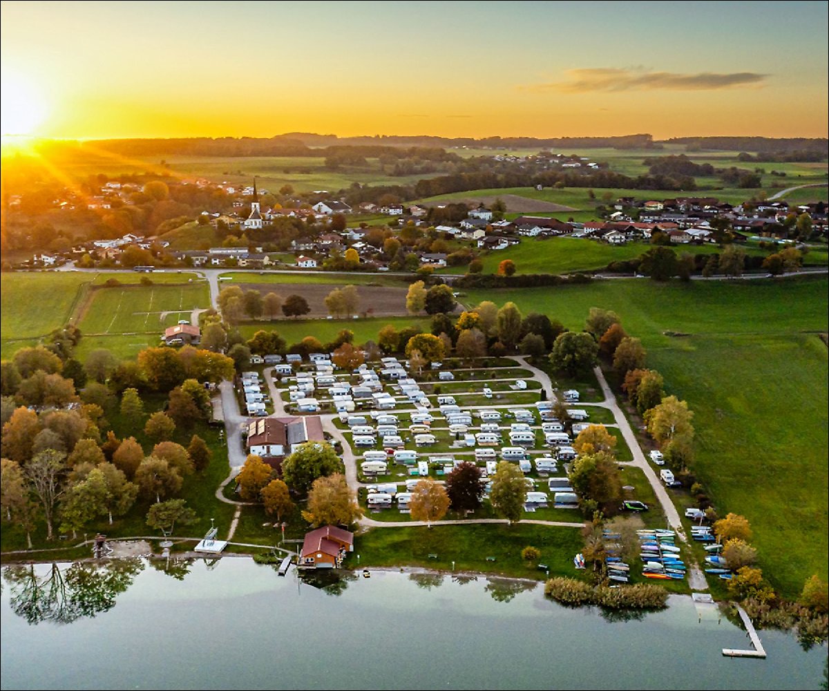 Strandbad Taching mit Campingplatz