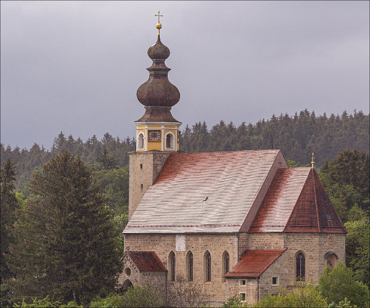 Wallfahrtskirche Mariae Himmelfahrt Burg bei Tengling