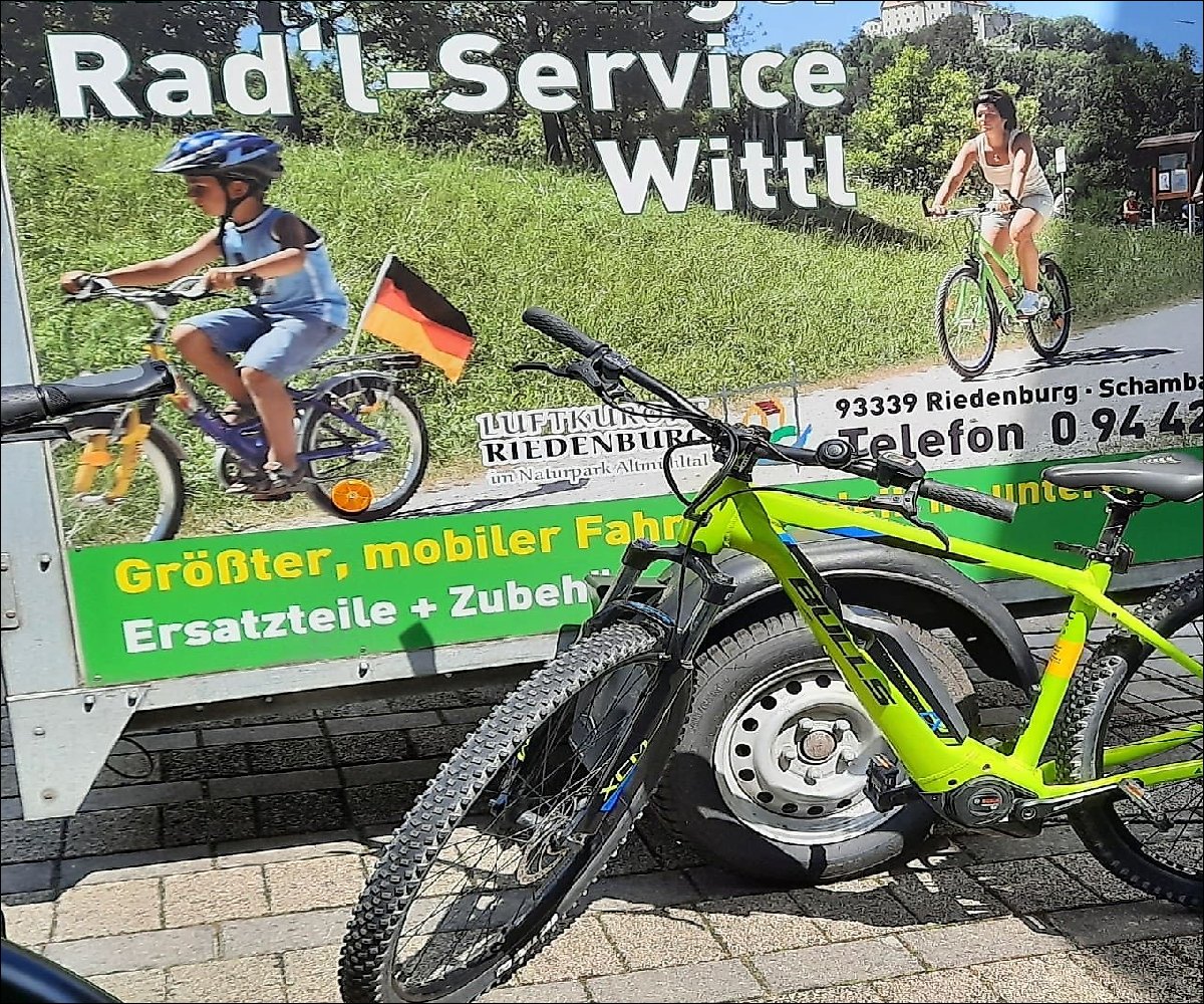 Fahrradverleih Wiitl in Riedenburg