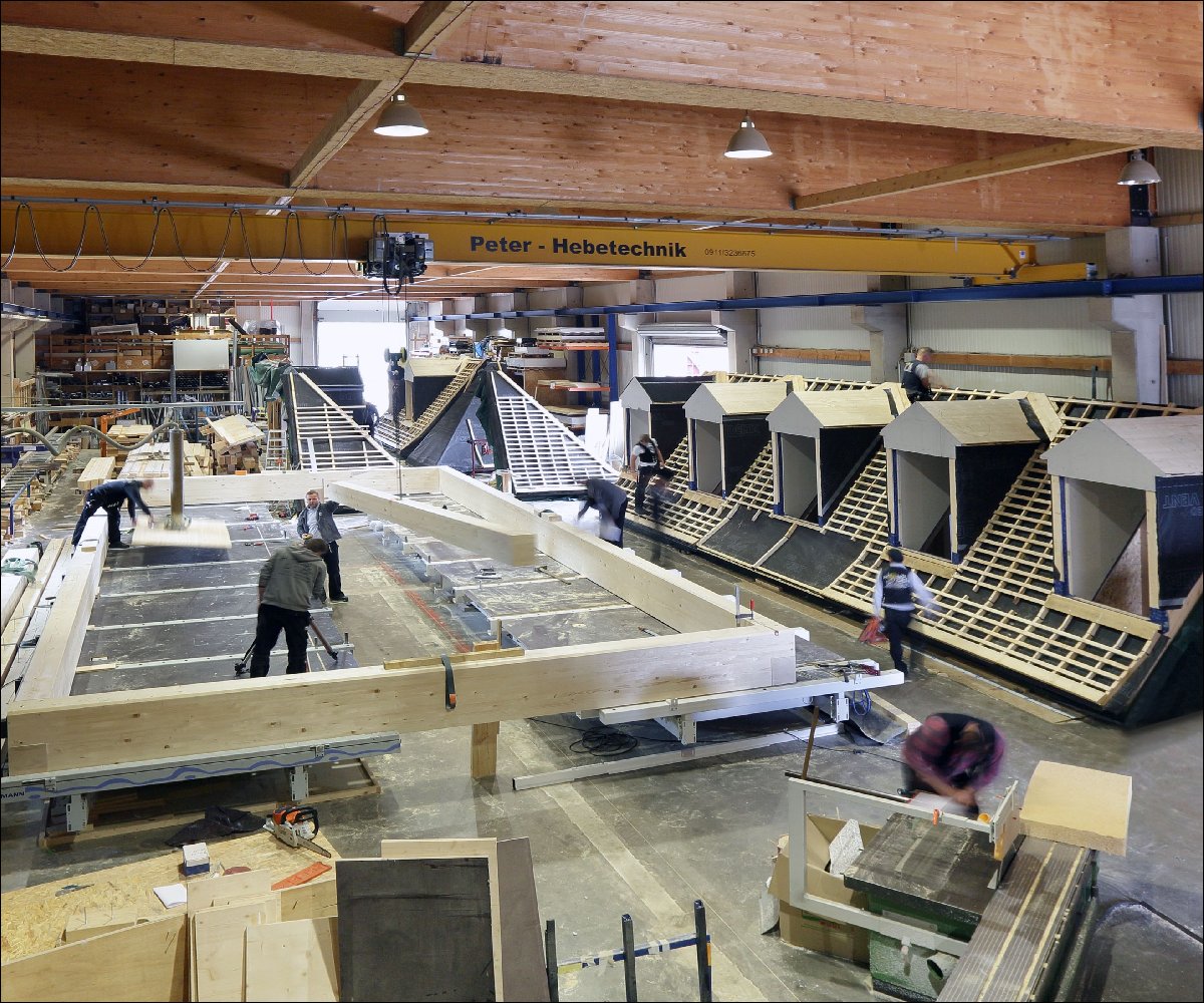 Produktionshalle Firma Holz und Dach GmbH