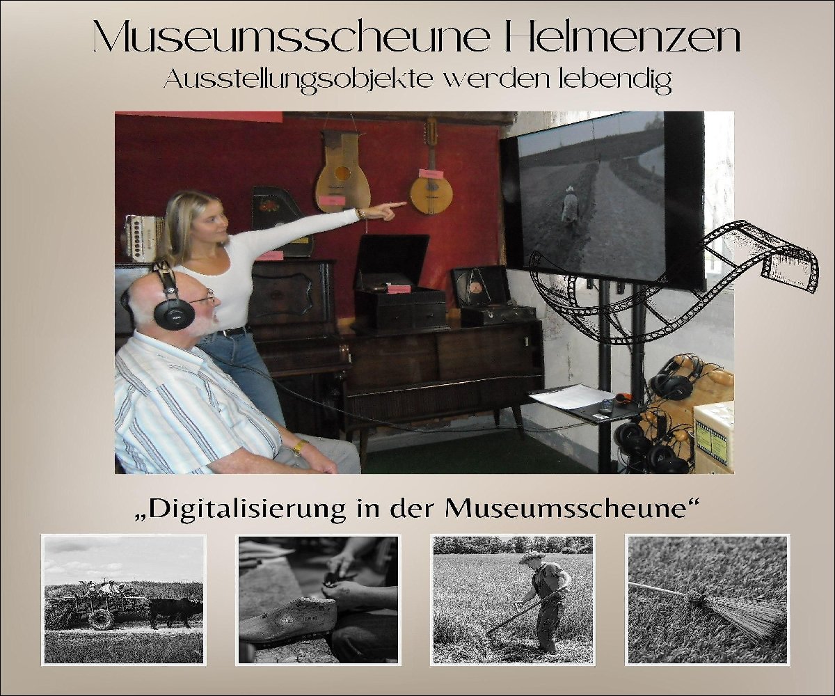 Digitalisierung in der Museumsscheune