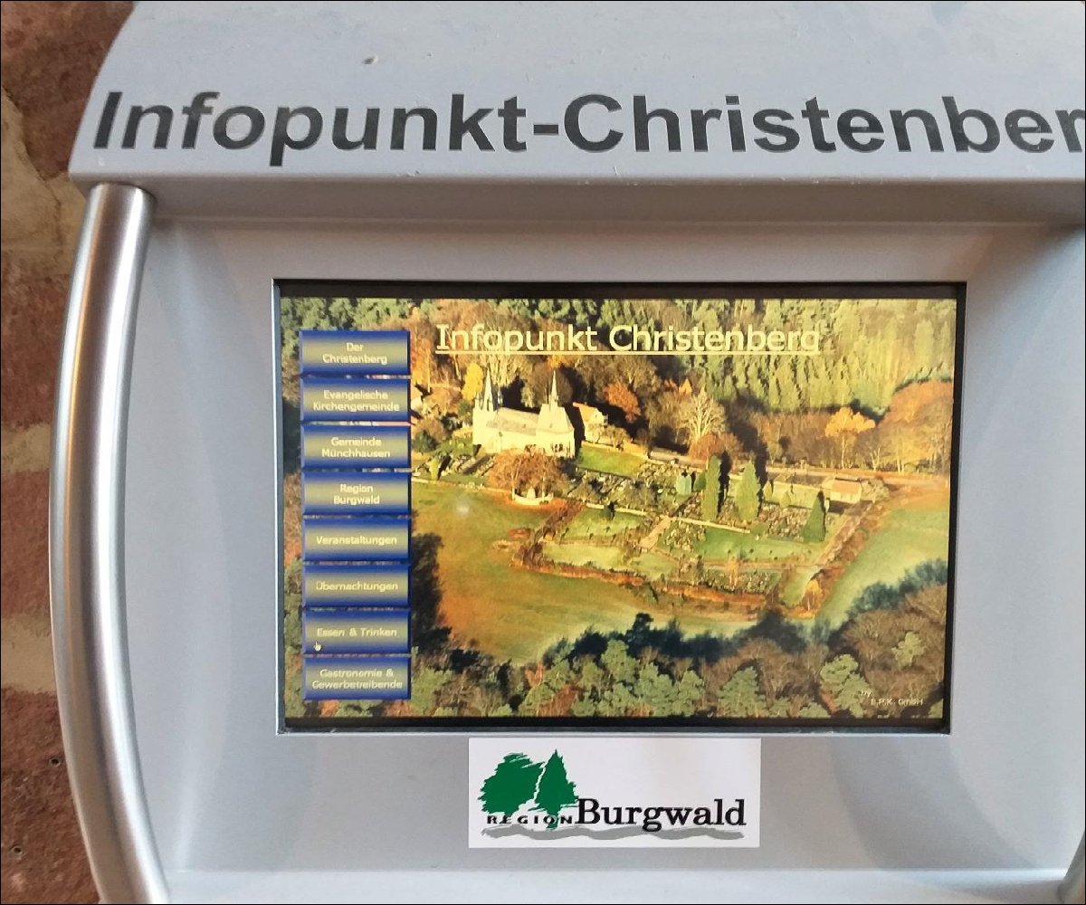 Infopunkt Backhaus Christenberg
