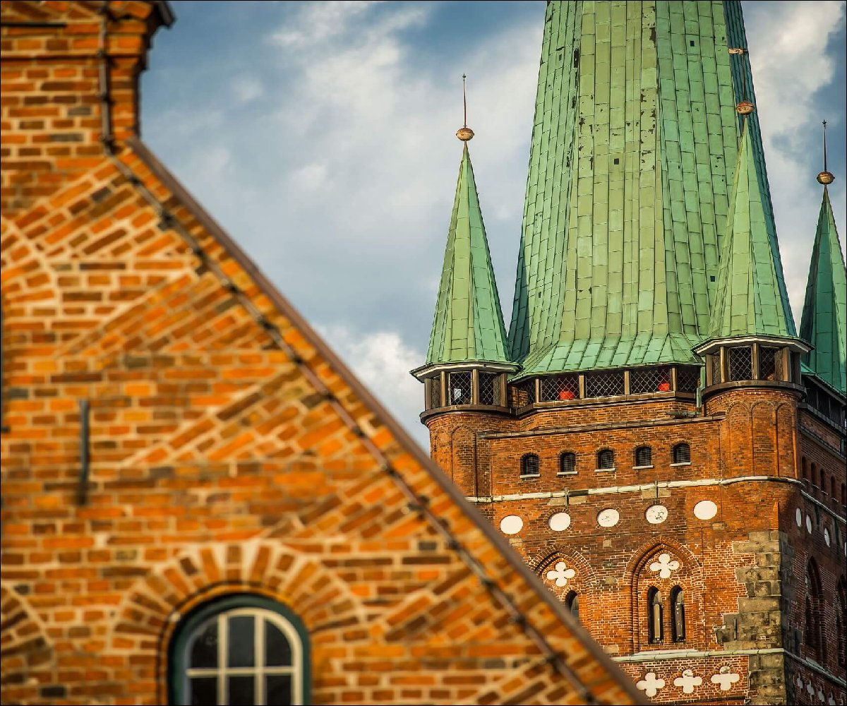Kirchturm von St. Petri Lübeck