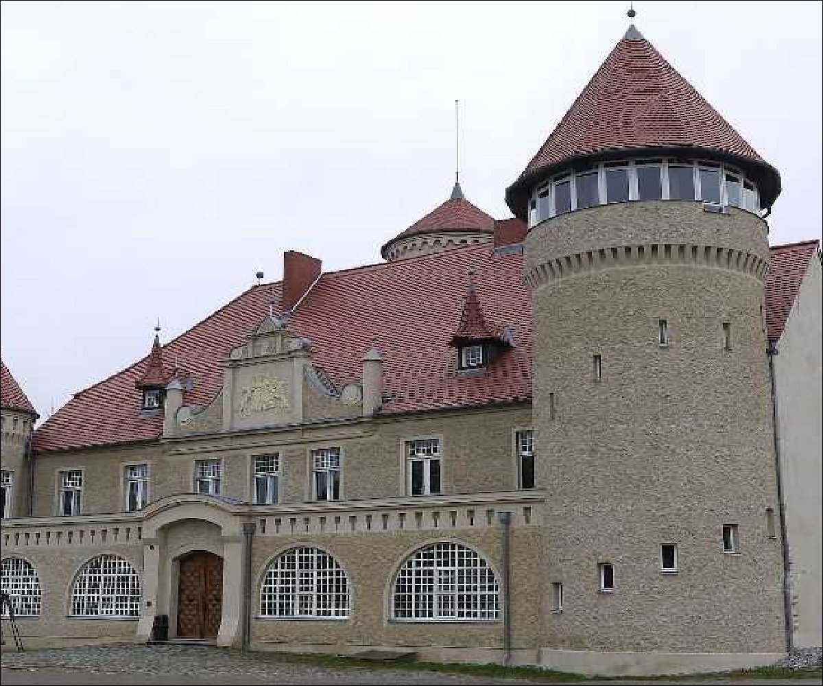 Nordseite von Schloss Stolpe