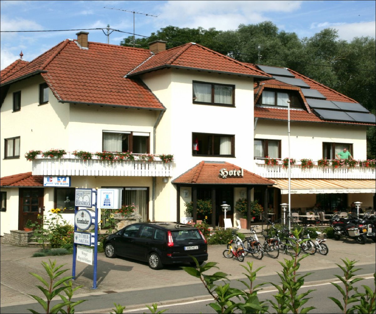 Außenansicht des Hotel Bliesbruck in Gersheim-Herbitzheim